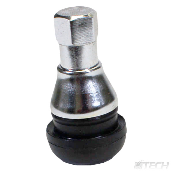 Rubber Chrome Sleeved Snap-In V .453